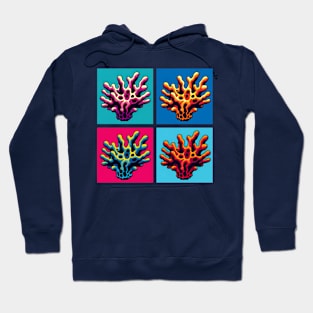 Pop Sponge Art - Trendy Marine Life Hoodie